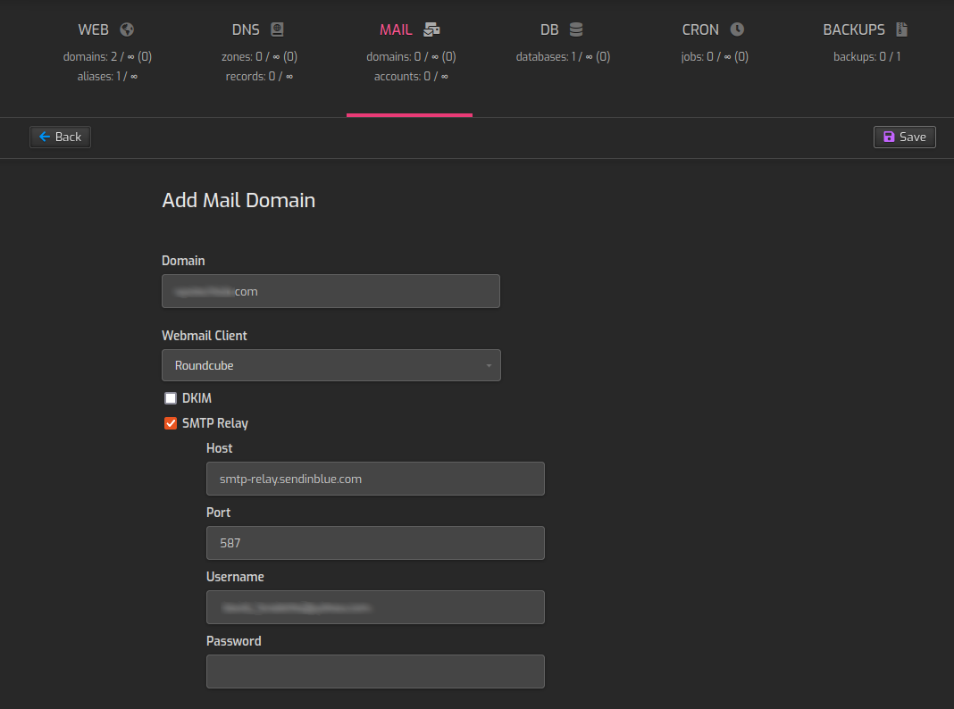 Hestia Control Panel